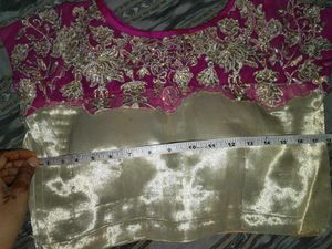 Embellished Silk Blouse