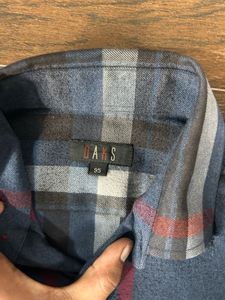 dAKS  Plaid Flannel Shirt