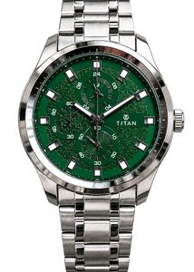Titan Green Dial Men's Watch