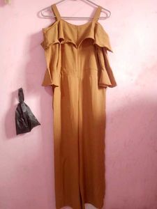 Stylish Cold Shoulder Jumpsuit