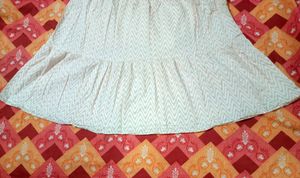 Beautiful Tiered Maxi Skirt with Print