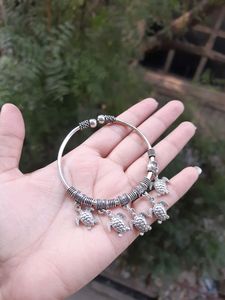 ❤️Lucky Charm- German Silver Adjustable Bracelet