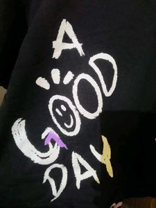 Graphic Print Cropped T-Shirt