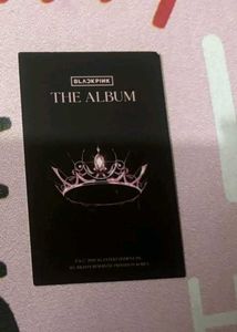 Official BLACKPINK “The Album” CD + Photocard 🖤💗