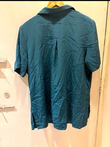 Teal Button-Up shirt