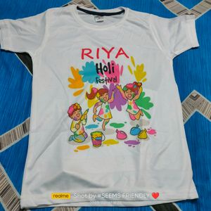 Holi Customized Tshirt 👕 😱