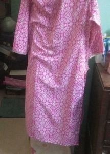 Pink Printed Kurti