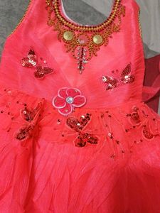 Sparkling Pink Party Dress