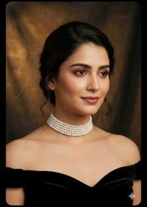 Elegant Pearl Choker Necklace