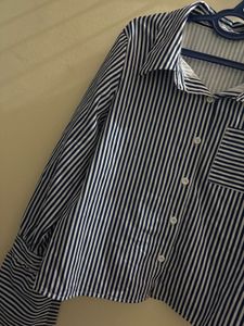 Full Sleeves strip shirt for women