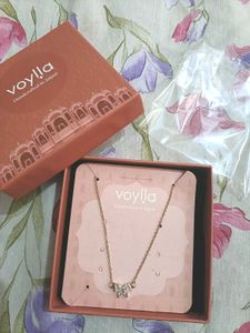 Voylla Bow Necklace - Handcrafted