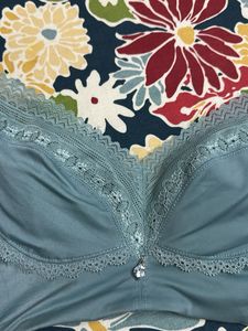 Comfortable Blue Bra
