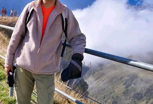 Men's Grey Fleece Jacket