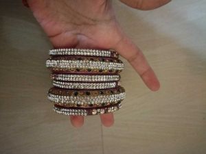 Embellished Bangle Set
