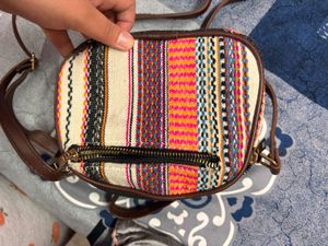 Boho Woven Crossbody Bag