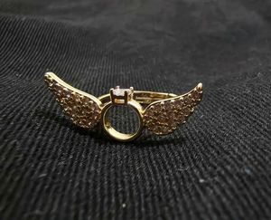 Angel Wing Diamond Ring