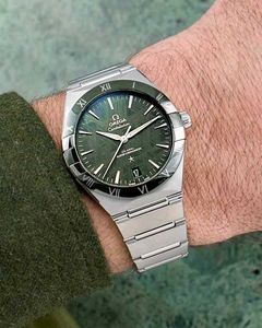 Omega Constellation Green Dial Watch