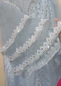 Stunning Blue Embellished Gown