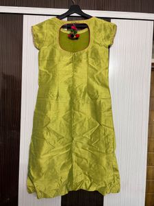Elegant Lime Green Kurta