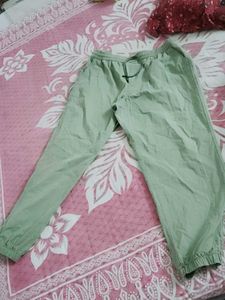 156.Light Green Joggers