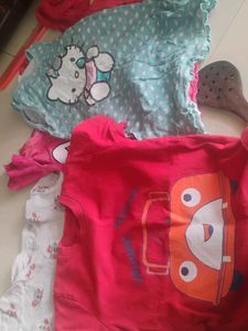 Cute Baby Girl Tops Bundle