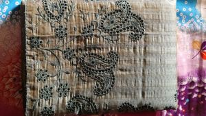 Thread Work Saree