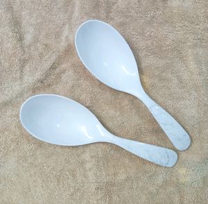Melamine Serving Spoon Long Handled (Pack Of 2)