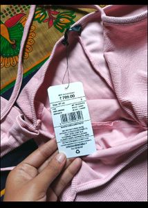 Elegant Pink bodycon dress