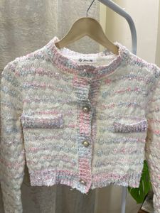 Crop Korean Knit Cardigan