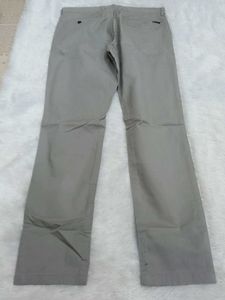 Men's Grey Casual Chinos