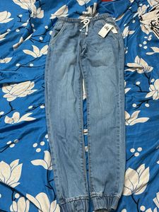 Denim Joggers - New with Tags!