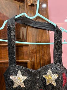 Sparkly Sequin Vintage Corset