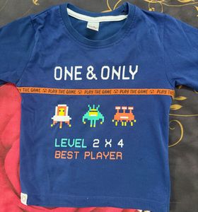 Kids Blue T-Shirt "One & Only"with pant
