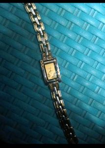 Elegant Women's Two-Tone Watch