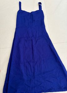 Royal Blue Spaghetti Strap Dress