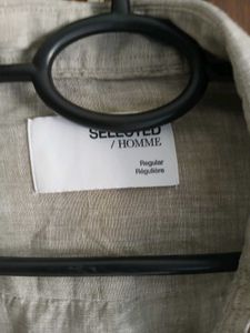 Linen Blend Shirt from Selected Homme