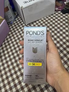 Pond's Biome Miracle UV Invisigel SPF 50
