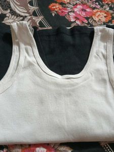 Comfortable Black Tank Top set for 3