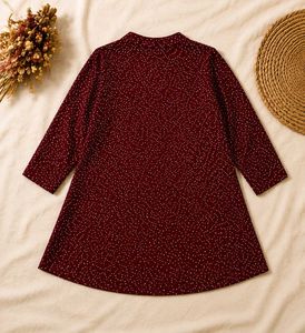 Chic Red Polka Dot Top