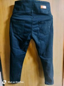Dark Wash High-Waisted Jeans