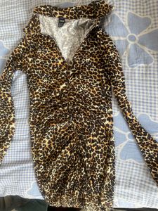 Leopard Print Bodycon Dress