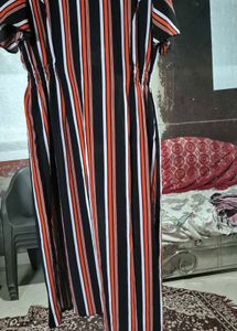 Striped Jumpsuit