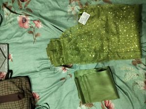 New Apnisha Semi Stitched Lehenga Choli Set