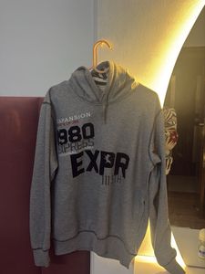 Gray Express Hoodie