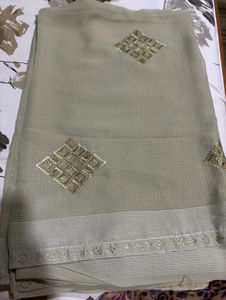 Elegant Embellished Saree