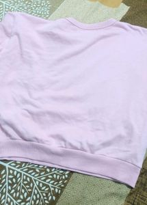 Pink Crew Neck Sweatshirt