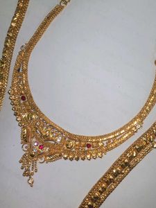 Gold Plated Necklace Set
