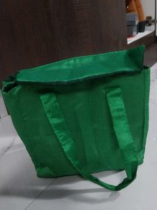 Vibrant Emerald Green Tiffin bag price drop down
