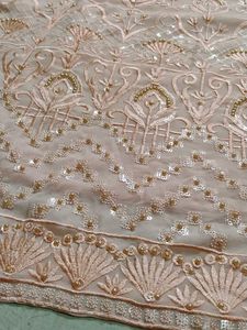 Peach Embroidered Kurta Set💖