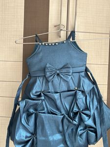Stunning Blue Party Dress for Girls